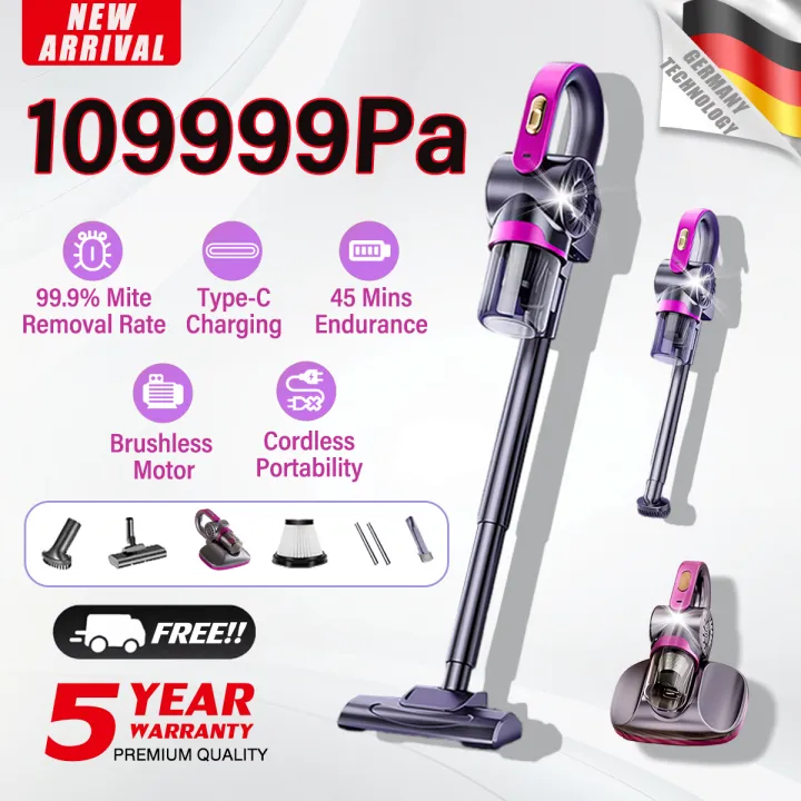 8-in-1 Handheld Cordless Vacuum